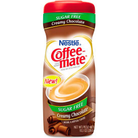 Coffee mate® Non-Dairy Sugar Free Powdered Creamer Creamy Chocolate 10.2 oz.