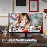 ViewSonic VA2456-MHD 24 Inch IPS 1080p Monitor with Ultra-Thin Bezels, HDMI, DisplayPort and VGA Inputs for Home and Office