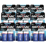 Rayovac High-Energy Alkaline 9-Volt Battery 4-Packs