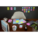 Post-it® Super Sticky Dispenser Notes - Supernova Neons Color Collection