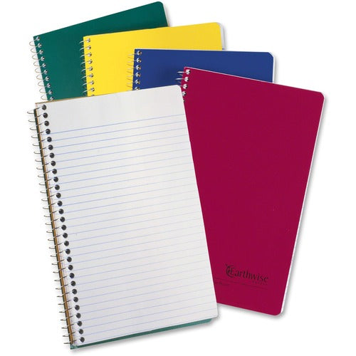 Earthwise® by Oxford® Small Size Notebook 25447, 6"x9-1/2", 150 Shts/Pad, 1 Pad/Pk