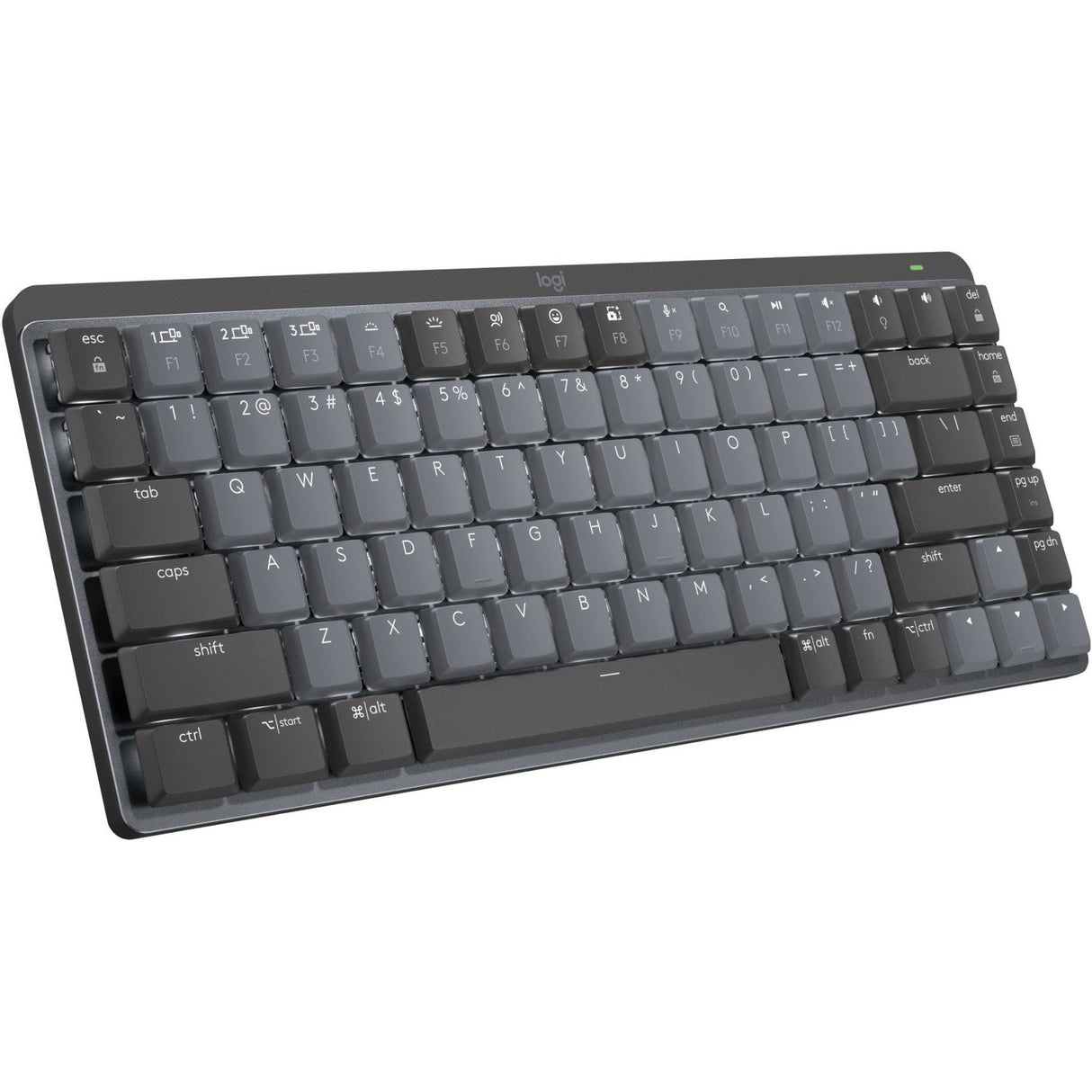 Logitech MX Mechanical Mini Minimalist Wireless Illuminated Keyboard (Linear) (Graphite)