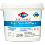 Clorox® Healthcare® Bleach Germicidal Wipe Bucket 12" x 12" 110 Wipes/Bucket - 30358