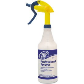 Zep® Commercial Professional Spray Bottle w/Trigger Sprayer 32 oz Clear Plastic - HDPRO36EA