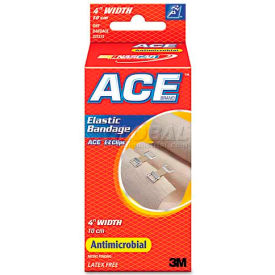 ACE 207313 Elastic Bandage with E-Z Clips 4"