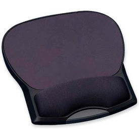 Compucessory 55302 Mouse Pad with Gel Wrist Rest Charcoal