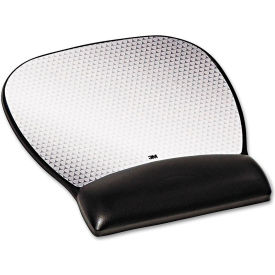 3M MW310LE Precise Mouse Pad with Gel Wrist Rest Black