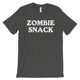 Zombie Snack Mens Silly Accurate Trendy Halloween T-Shirt Gag Gift
