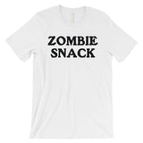 Zombie Snack Mens Silly Accurate Trendy Halloween T-Shirt Gag Gift