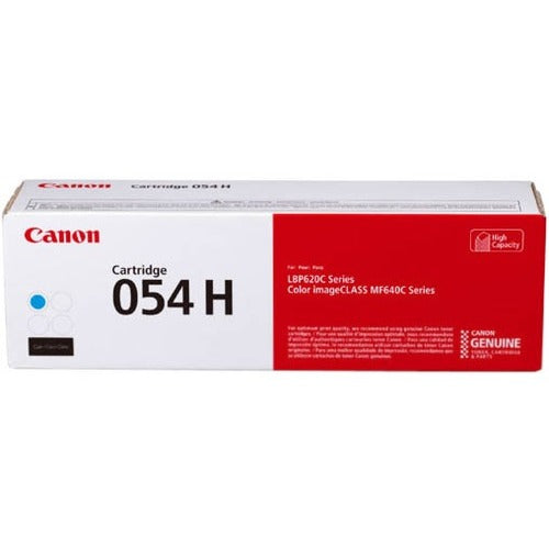 Canon 054H Toner Cartridge - Cyan