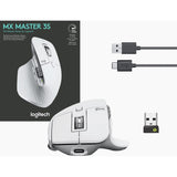 Logitech MX Master 3S Performance Wireless Mouse (Pale Grey)