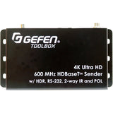 Gefen 4K Ultra HD 600 MHz HDBaseT Extender w/ HDR, RS-232, 2-way IR, and POL