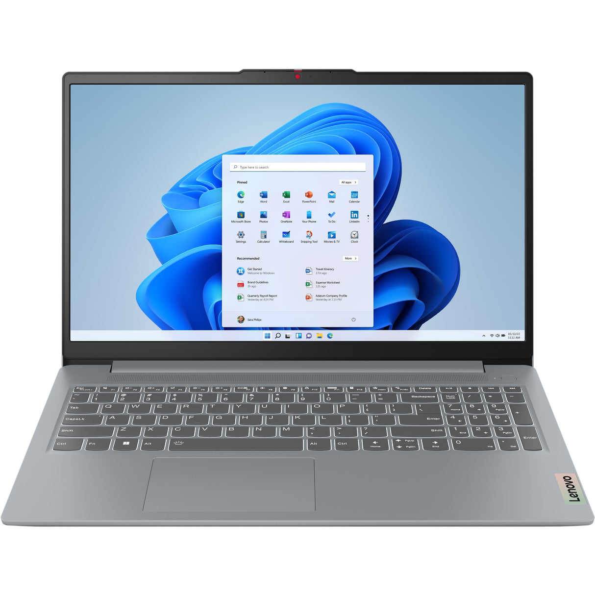 Lenovo IdeaPad Slim 3 15AMN8 82XQ001GUS 15.6" Notebook - Full HD - 1920 x 1080 - AMD Ryzen 3 7320U Quad-core (4 Core) 2.40 GHz - 8 GB Total RAM - 8 GB On-board Memory - 256 GB SSD - Arctic Gray