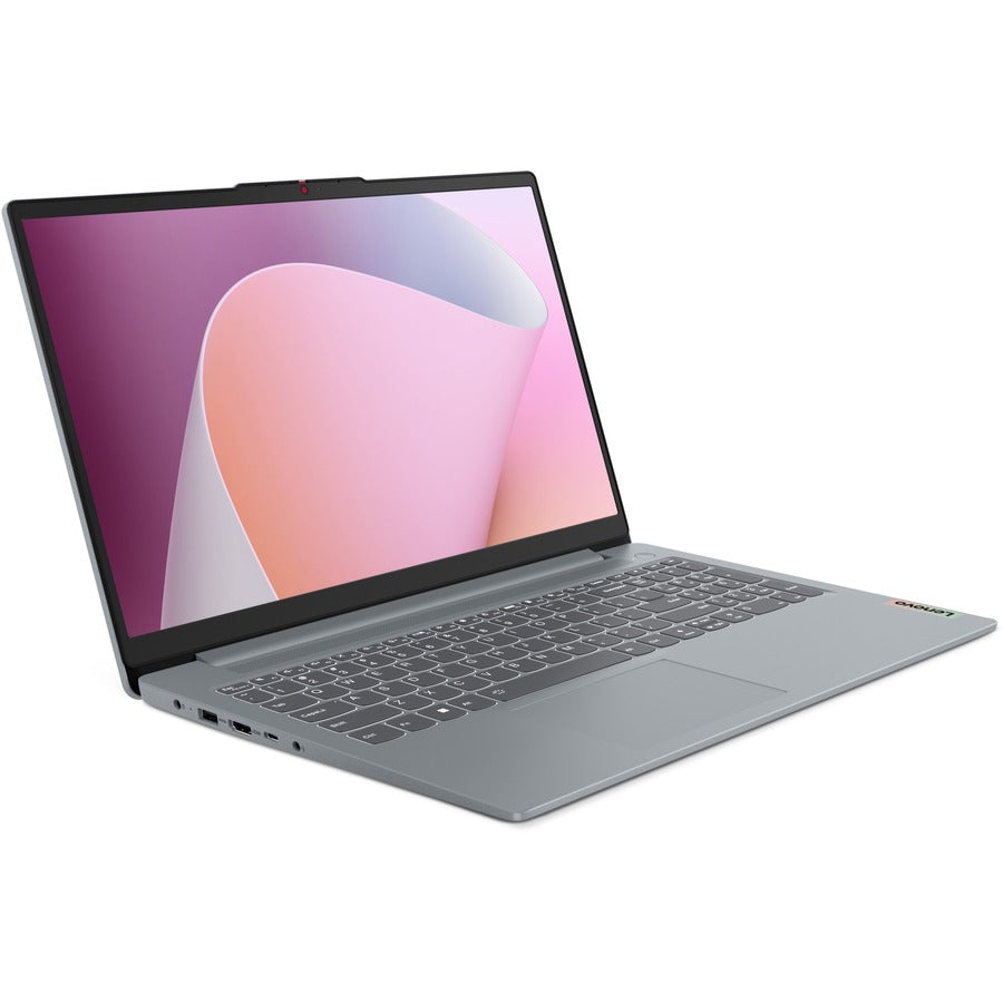 Lenovo IdeaPad Slim 3 15AMN8 82XQ001GUS 15.6" Notebook - Full HD - 1920 x 1080 - AMD Ryzen 3 7320U Quad-core (4 Core) 2.40 GHz - 8 GB Total RAM - 8 GB On-board Memory - 256 GB SSD - Arctic Gray