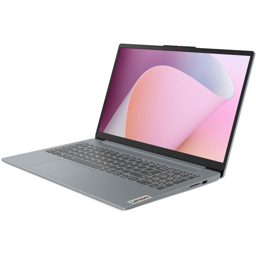 Lenovo IdeaPad Slim 3 15AMN8 82XQ001GUS 15.6" Notebook - Full HD - 1920 x 1080 - AMD Ryzen 3 7320U Quad-core (4 Core) 2.40 GHz - 8 GB Total RAM - 8 GB On-board Memory - 256 GB SSD - Arctic Gray