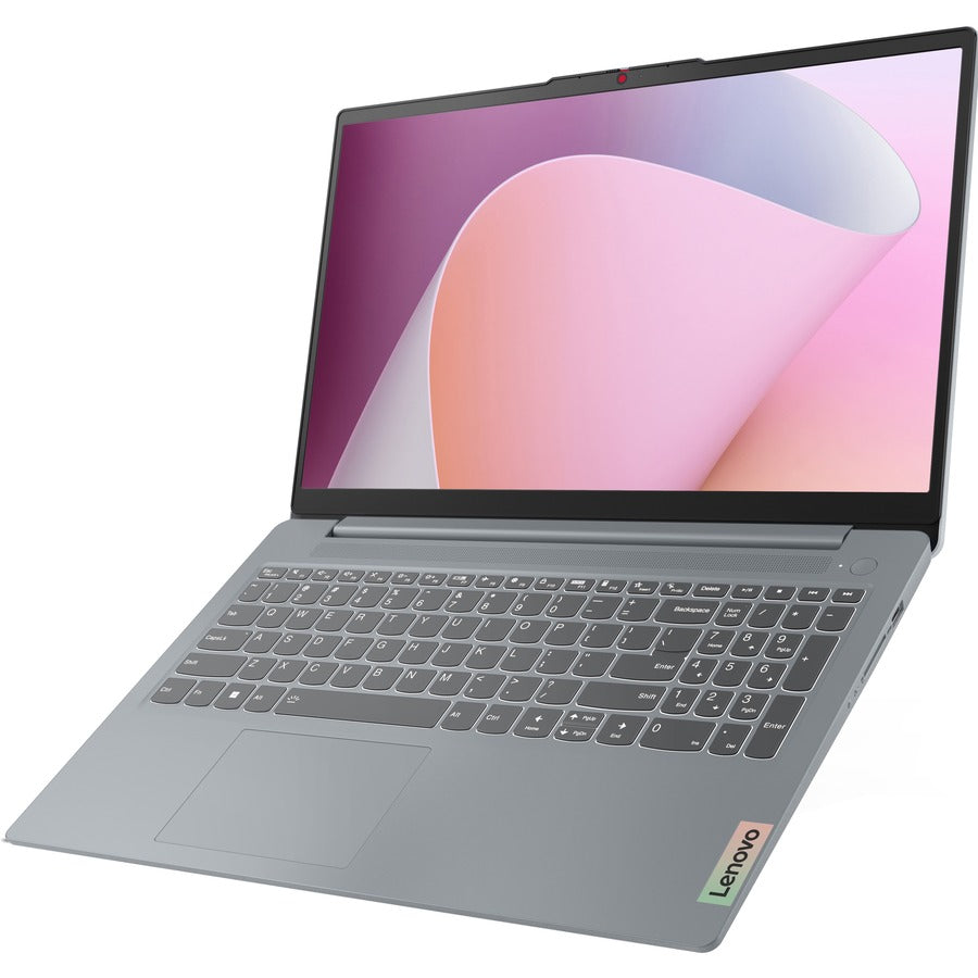 Lenovo IdeaPad Slim 3 15AMN8 82XQ001GUS 15.6" Notebook - Full HD - 1920 x 1080 - AMD Ryzen 3 7320U Quad-core (4 Core) 2.40 GHz - 8 GB Total RAM - 8 GB On-board Memory - 256 GB SSD - Arctic Gray