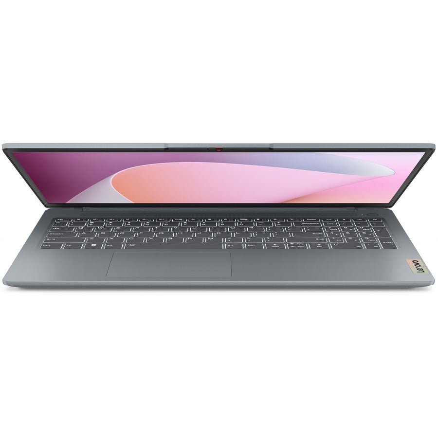 Lenovo IdeaPad Slim 3 15AMN8 82XQ001GUS 15.6" Notebook - Full HD - 1920 x 1080 - AMD Ryzen 3 7320U Quad-core (4 Core) 2.40 GHz - 8 GB Total RAM - 8 GB On-board Memory - 256 GB SSD - Arctic Gray