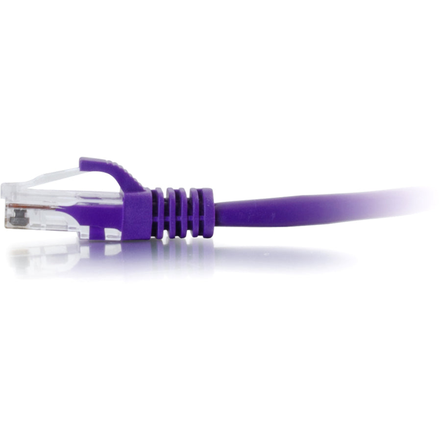 C2G-150ft Cat6 Snagless Unshielded (UTP) Network Patch Cable - Purple