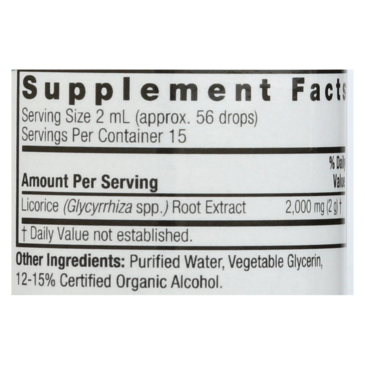 Nature's Answer - Licorice Root - 1 Oz