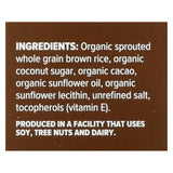 One Degree Organic Foods Sprouted Brown Rice - Cacao Crisps - Case Of 6 - 10 Oz.