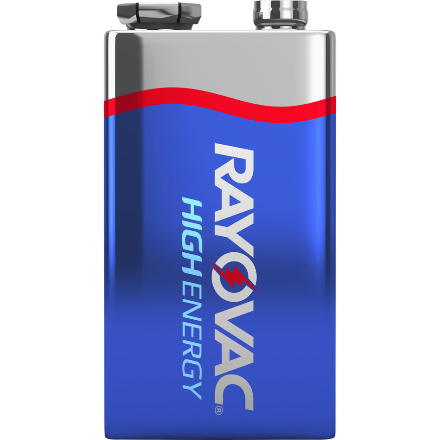 Rayovac High-Energy Alkaline 9-Volt Batteries