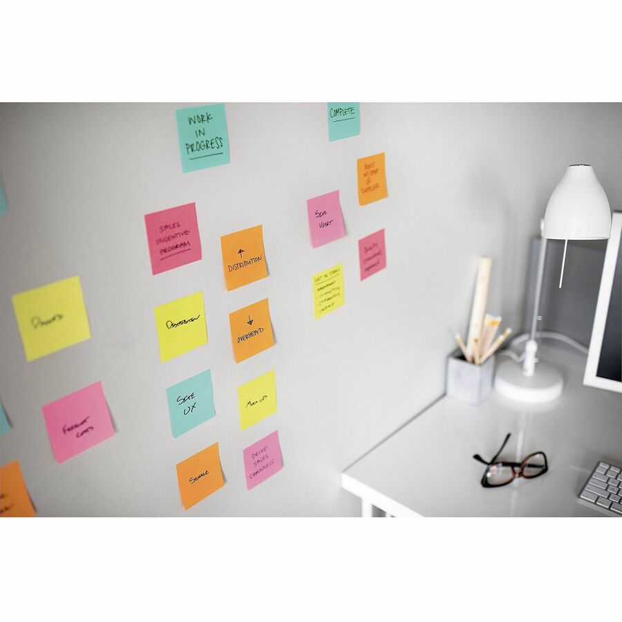 Post-it® Super Sticky Dispenser Notes - Supernova Neons Color Collection