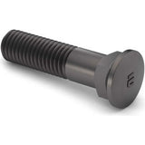 1-8 x 3" Plow Bolt - #3 Domed Head - Grade 8 - Full Thread - UNC - Steel - Plain - Pkg of 5