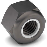 1-14 NE Nylon Insert Lock Nut - Grade 2 - Carbon Steel - Zinc Clear Trivalent - Fine - Pkg of 5