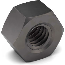 5/8-11 NE Hex Nut - Grade 8 - Carbon Steel - Plain - Coarse - Pkg of 25