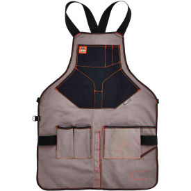 Ergodyne Arsenal® 5705 Canvas Tool Apron Extended Length Gray