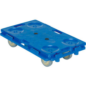 Interlocking Plastic Dolly PCS-1626 26"L x 16"W 250 Lb. Capacity