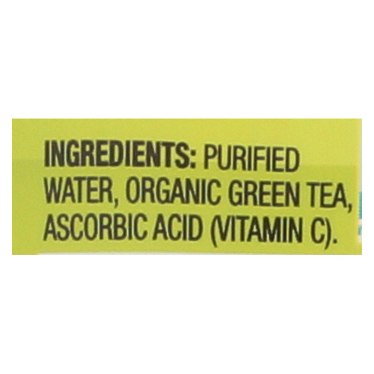 Itoen Organic Tea - Pure Green Bottle - Case Of 12 - 16.9 Fl Oz