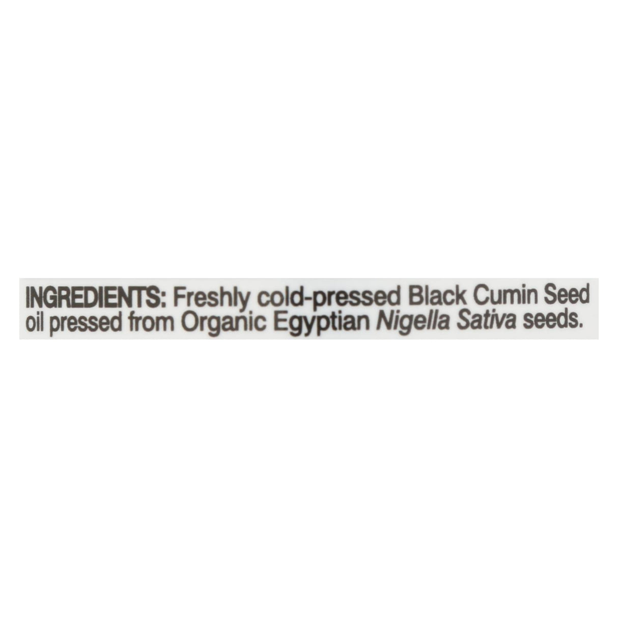 Black Seed - Black Seed Oil Egyptian - 1 Each - 8 Fz