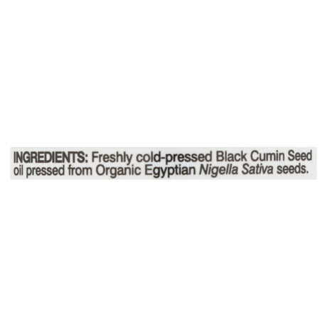 Black Seed - Black Seed Oil Egyptian - 1 Each - 8 Fz