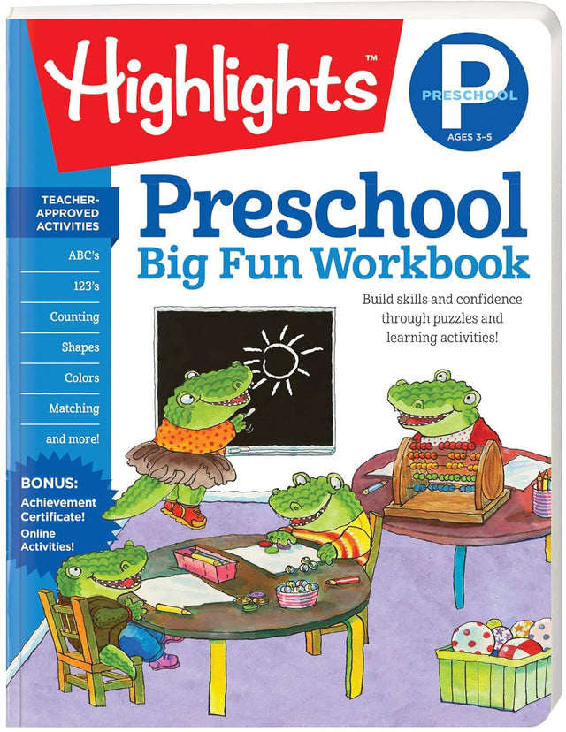 Preschool Big Fun Workbook (Highlights™ Big Fun Activity Workbooks)