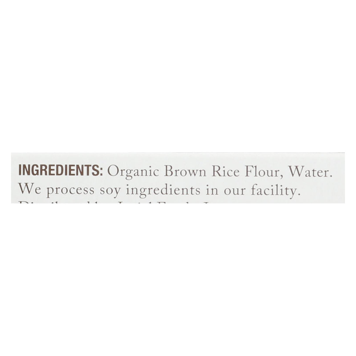 Jovial - Organic Brown Rice Pasta - Fettuccine - Case Of 12 - 12 Oz.