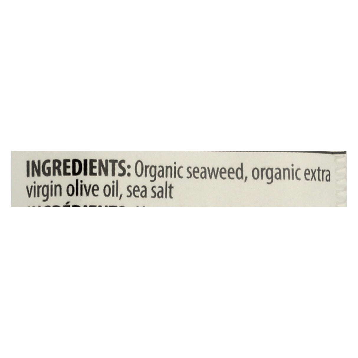 Seasnax Organic Seasnax Original Roasted Seaweed Snack - Case Of 24 - 0.18 Oz.