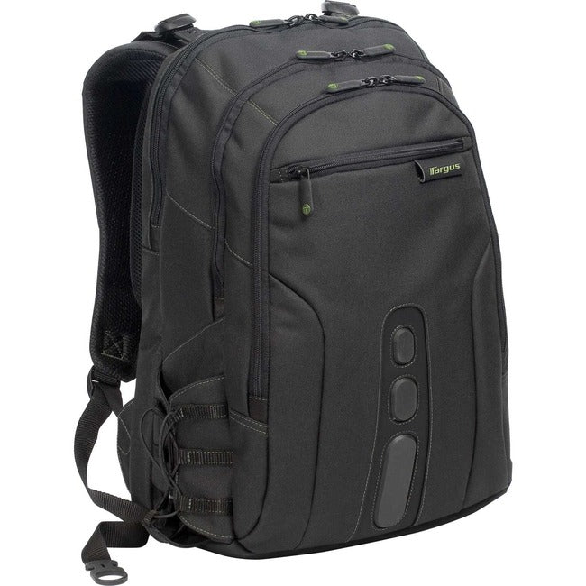 Targus EcoSmart TBB019US Carrying Case (Backpack) for 17" Notebook - Black, Green