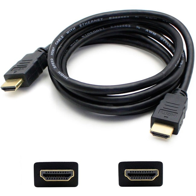 AddOn 5-Pack of 35ft HDMI Male to Male Black Cables