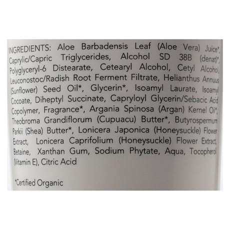 Nourish Organic Body Lotion Almond Vanilla - 8 Fl Oz