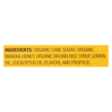 Wedderspoon Drops - Organic - Manuka - 15+ - Lemon - 4 Oz