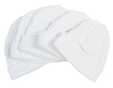 White Baby Cap (pack Of 5)