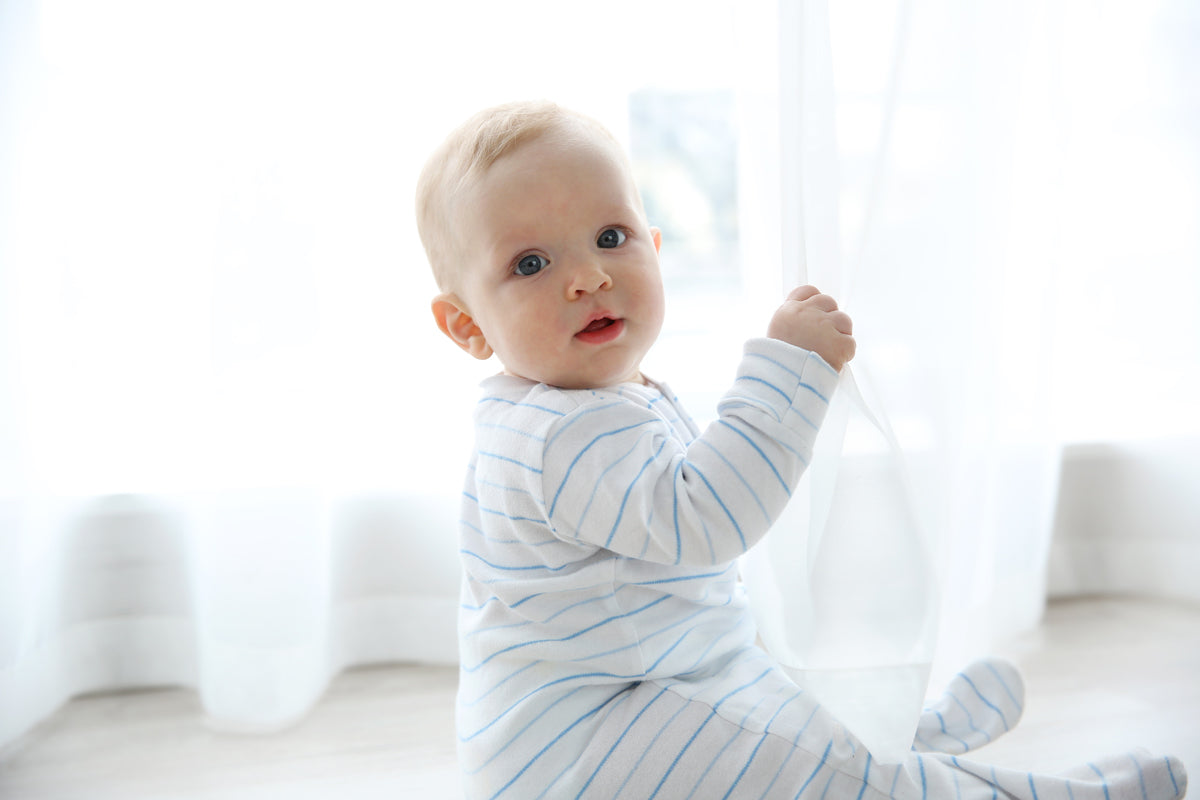 Infant Long Sleeve Onezies And Track Sweatpants