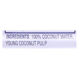 C2o - Pure Coconut Water Pure Pulp Coconut Water - Case Of 12 - 17.5 Fl Oz