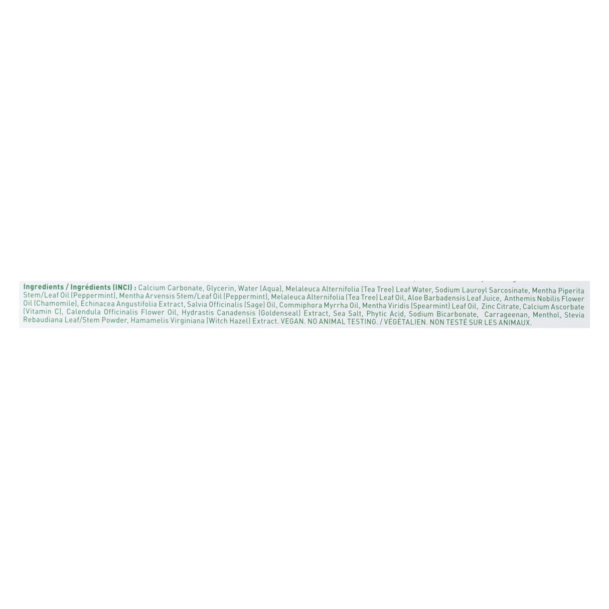 Desert Essence - Toothpaste - Tea Tree U/care Mint - 6.25 Oz