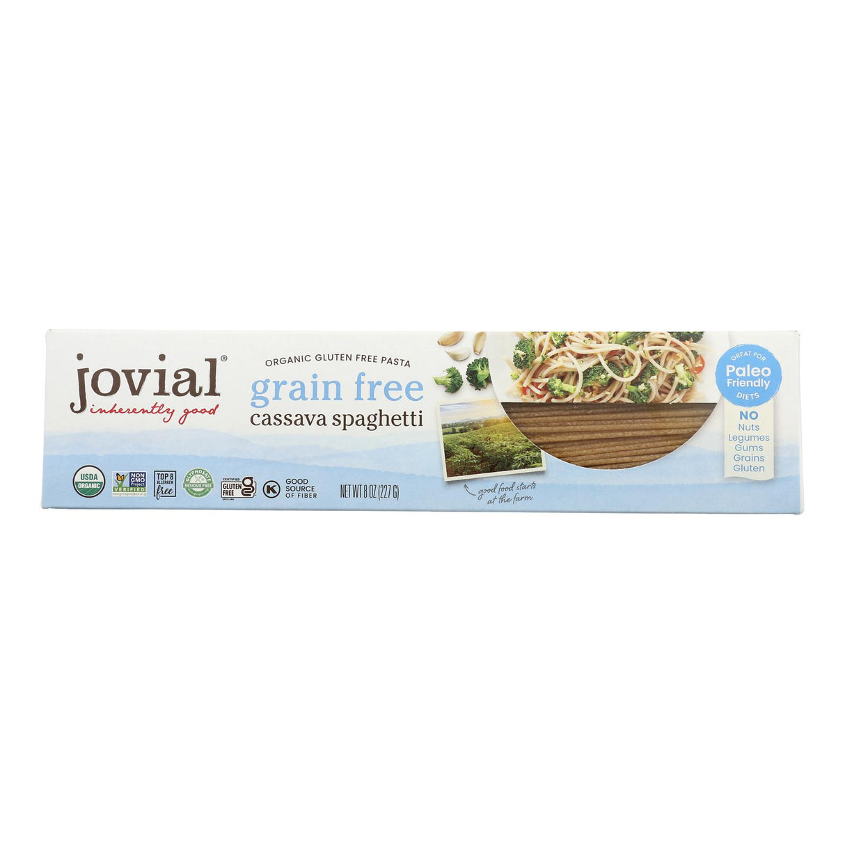 Jovial - Pasta Organic Cassava Spagett - Case Of 12-8 Oz