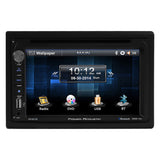 Power Acoustik Double Din Am-fm-dvd-bt 6.5"