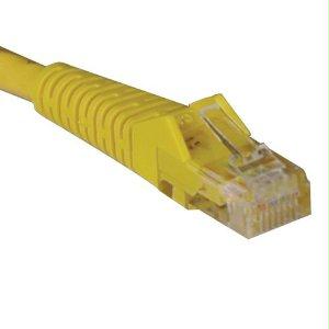 Tripp Lite 20ft Cat6 Gigabit Snagless Molded Patch Cable Rj45 M-m Yellow