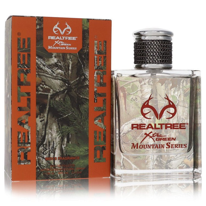 Realtree Mountain Series by Jordan Outdoor Eau De Toilette Spray 3.4 oz for Men