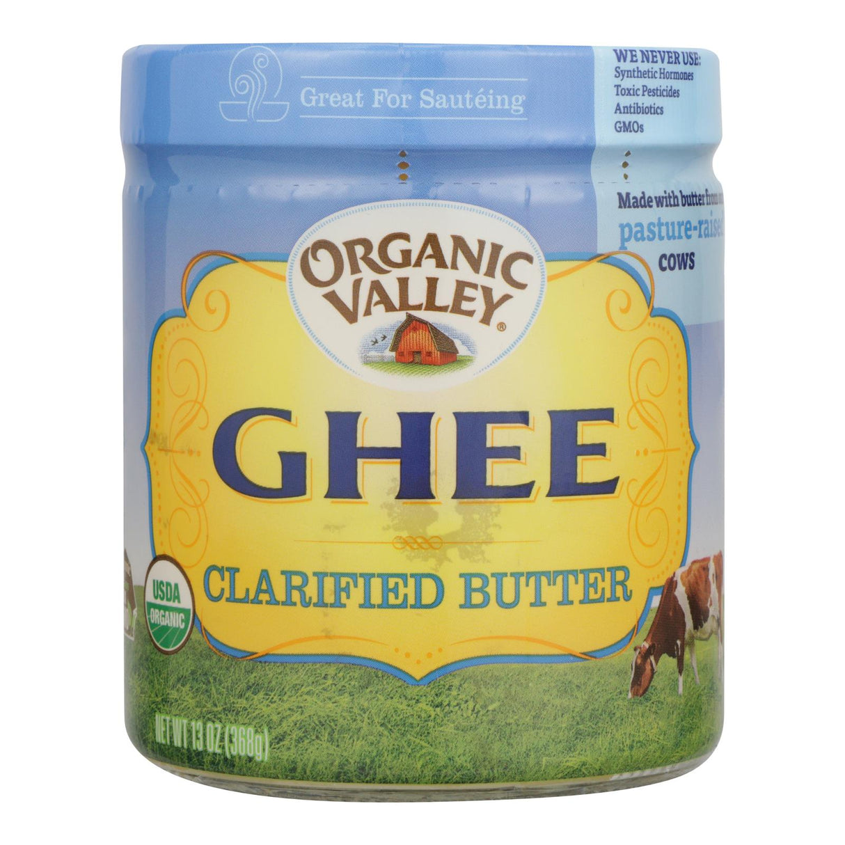 Purity Farms Ghee - Clarified Butter - Case Of 12 - 13 Oz.